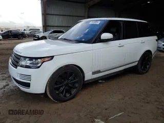 2017 Land Rover Range Rover with VIN SALGR2FV6HA358849, listed as a Copart auction lot 84686604 with 105,763 mi miles and Clean title. Bid and sale history available at DreamBid. Image 1.