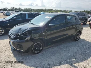 2023 Mitsubishi Mirage ES z VIN ML32AUHJ1PH003840, wystawiony jako Copart lot #54229785 z przebiegiem 72 810 mil mil oraz Szkoda całkowita • Salvage title. Historia ofert i sprzedaży dostępna na DreamBid. Obrazek 1.