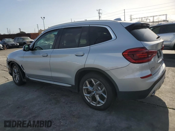2020 BMW X3 sDrive30i with VIN 5UXTY3C01L9C13897, listed as a Copart auction lot 51967715 with Not Provided miles and Salvage Title. Bid and sale history available at DreamBid. Image 2.