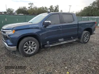 2022 Chevrolet Silverado 1500 LT with VIN 1GCPACED0NZ614364, listed as a Copart auction lot 78196344 with 0 mi miles and Salvage Title. Bid and sale history available at carsss.com. Image 1.