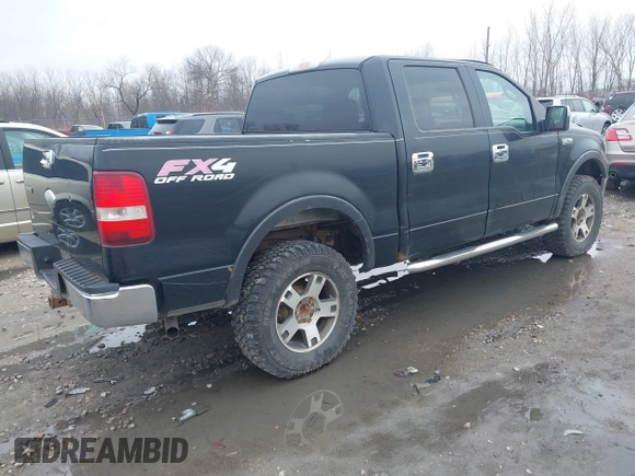 2006 Ford F-150 XLT with VIN 1FTPW14V96KD63001, listed as a IAAI auction lot 42061156 with 189,174 mi miles and . Bid and sale history available at carsss.com. Image 4.
