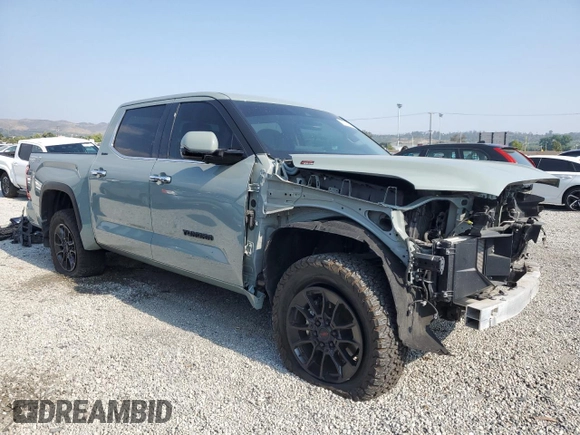 2023 Toyota Tundra Limited with VIN 5TFJA5DB6PX101006, listed as a Copart auction lot 59743765 with 10,342 mi miles and Salvage title. Bid and sale history available at DreamBid. Image 4.
