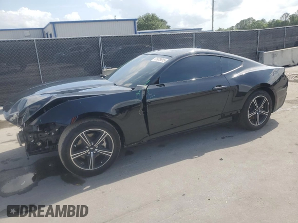 2025 Ford Mustang EcoBoost with VIN 1FA6P8TH6S5103991, listed as a Copart auction lot 51979015 with 2,941 mi miles and Salvage Title. Bid and sale history available at carsss.com. Image 1.