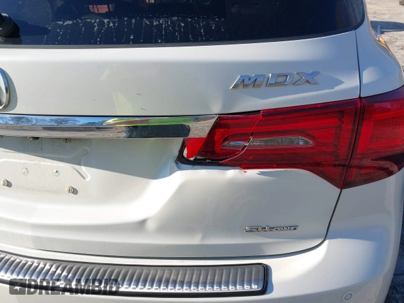 2014 Acura MDX Advance with VIN 5FRYD4H89EB028427, listed as a IAAI auction lot 41215006 with Not Provided miles and . Bid and sale history available at DreamBid. Image 6.