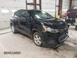 2020 Chevrolet Trax LS with VIN KL7CJNSB1LB319001, listed as a IAAI auction lot 41711318 with 186,101 mi miles. Bid and sale history available at carsss.com. Image 1.