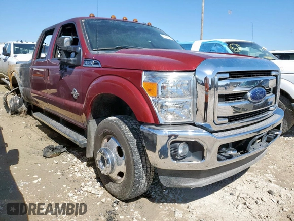 2013 Ford F-350 XL with VIN 1FT8W3DT8DEB28101, listed as a Copart auction lot 47640345 with Not provided miles and Non repairable. Bid and sale history available at DreamBid. Image 4.