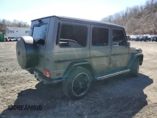 2017 Mercedes-Benz G 63 AMG with VIN WDCYC7DF5HX273627, listed as a Copart auction lot 52704505 with 57,631 mi miles and Salvage title. Bid and sale history available at DreamBid. Image 3.