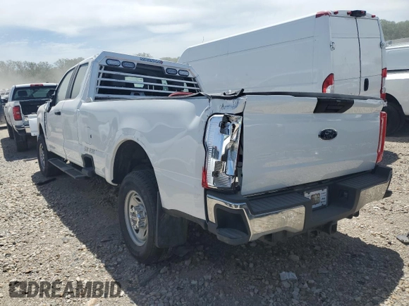 2024 Ford F-350 with VIN 1FT8X3BA0REF08670, listed as a Copart auction lot 52581825 with 12,776 mi miles and Salvage title. Bid and sale history available at DreamBid. Image 2.