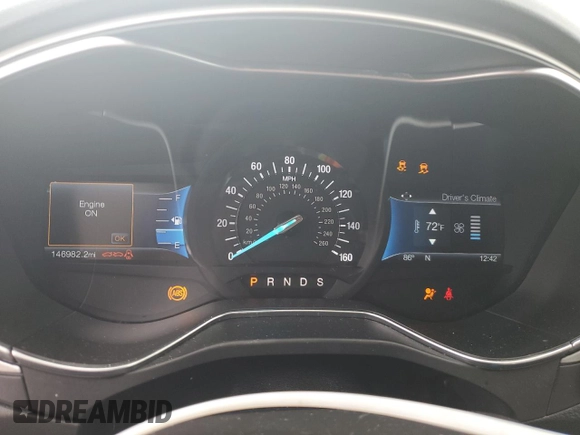 2016 Ford Fusion SE with VIN 3FA6P0H70GR218673, listed as a Copart auction lot 70370794 with 146,982 mi miles and Salvage Title. Bid and sale history available at DreamBid. Image 9.