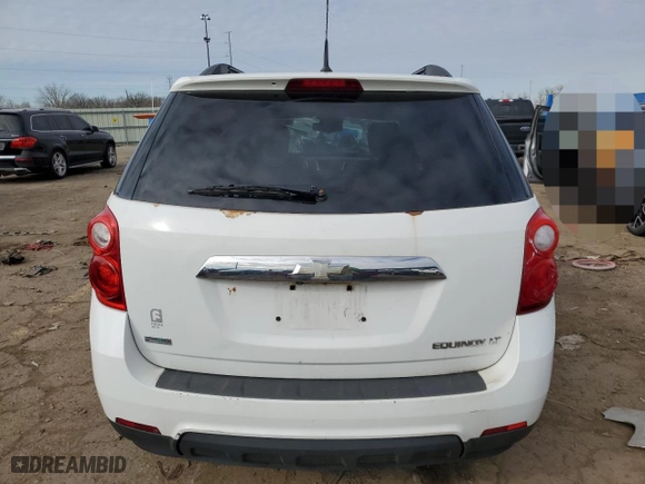 2012 Chevrolet Equinox LT w/1LT with VIN 2GNALDEK8C6147893, listed as a Copart auction lot 52306515 with 130,065 mi miles and Clean Title. Bid and sale history available at carsss.com. Image 6.