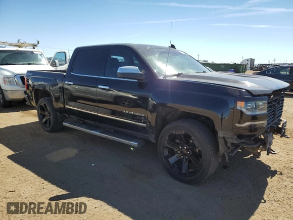 2017 Chevrolet Silverado 1500 LTZ with VIN 3GCUKSECXHG429437, listed as a Copart auction lot 50820385 with 188,357 mi miles and Salvage Title. Bid and sale history available at DreamBid. Image 4.