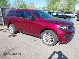 2023 Dodge Durango GT with VIN 1C4RDJDG5PC617489, listed as a IAAI auction lot 42084530 with 70,659 mi miles and . Bid and sale history available at DreamBid. Image 1.