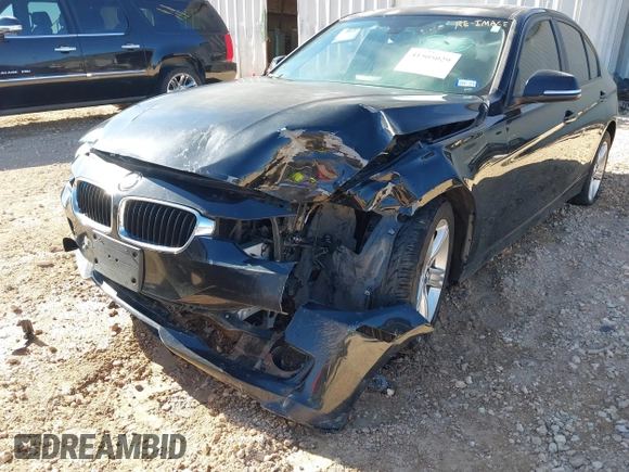 2013 BMW 3 Series 320i with VIN WBA3B1C50DF461591, listed as a IAAI auction lot 41505029 with 1 mi miles. Bid and sale history available at carsss.com. Image 6.