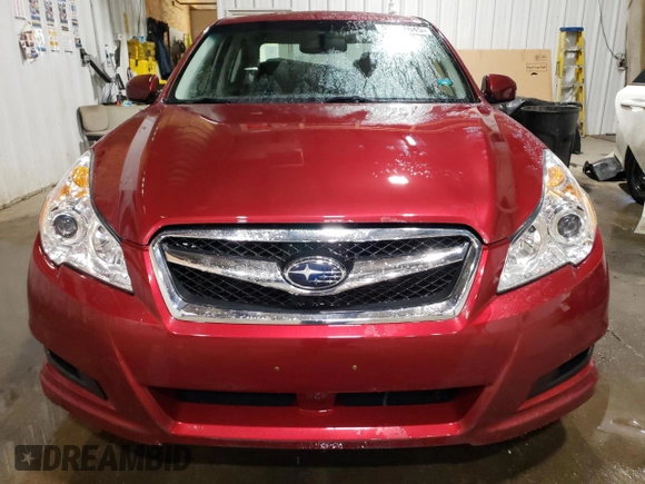2012 Subaru Legacy 2.5i Premium with VIN 4S3BMCC67C3040514, listed as a Copart auction lot 50592645 with 61,207 mi miles and Salvage Title. Bid and sale history available at carsss.com. Image 5.