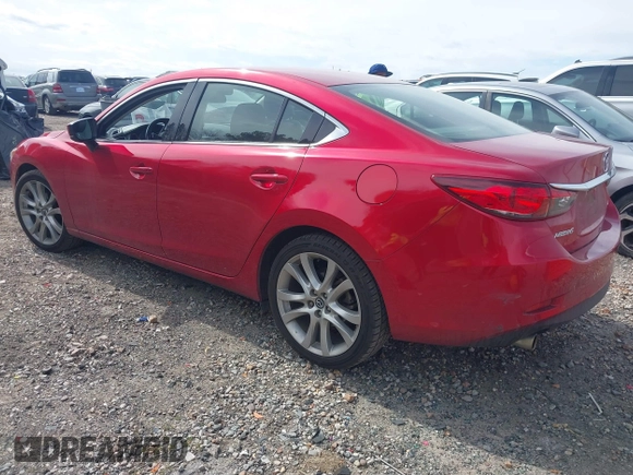 2017 Mazda Mazda6 Touring with VIN JM1GL1V56H1146909, listed as a IAAI auction lot 41709510 with 110,341 mi miles. Bid and sale history available at carsss.com. Image 3.