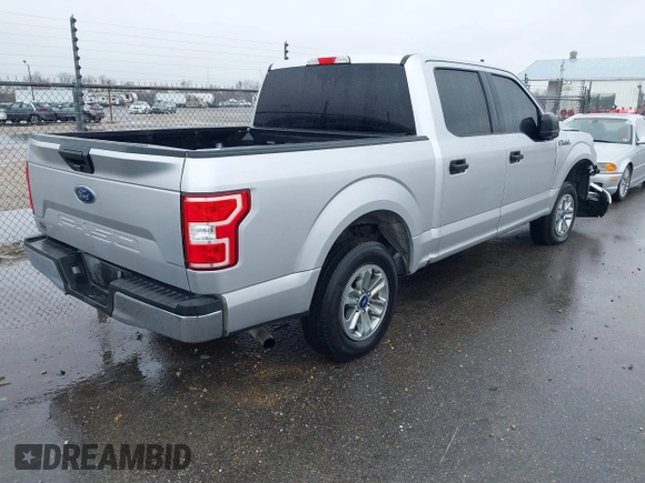 2019 Ford F-150 XL with VIN 1FTEW1CBXKFA20926, listed as a IAAI auction lot 41622704 with 100,440 mi miles and . Bid and sale history available at carsss.com. Image 4.