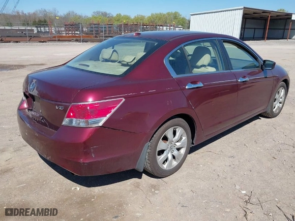 2009 Honda Accord Sdn EX-L with VIN 1HGCP36869A032287, listed as a IAAI auction lot 41875270 with 273,083 mi miles. Bid and sale history available at carsss.com. Image 4.