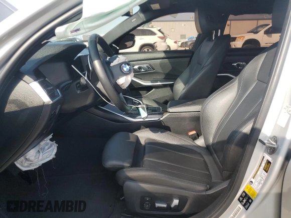 2020 BMW 3 Series 330i xDrive with VIN WBA5R7C05LFH71703, listed as a Copart auction lot 44063915 with Not Provided miles and Salvage Title. Bid and sale history available at DreamBid. Image 7.