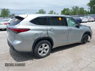 2020 Toyota Highlander LE with VIN 5TDBZRBH6LS048853, listed as a IAAI auction lot 30838868 with 2,013 mi miles and . Bid and sale history available at DreamBid. Image 4.