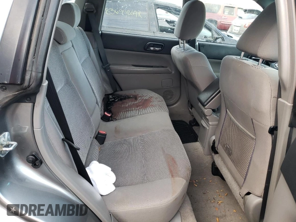 2007 Subaru Forester X with VIN JF1SG65677H717534, listed as a Copart auction lot 83818154 with 132,921 mi miles and Salvage title. Bid and sale history available at DreamBid. Image 10.
