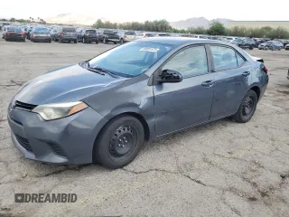 2014 Toyota Corolla L with VIN 5YFBURHE3EP163885, listed as a Copart auction lot 60081575 with 223,474 mi miles and Salvage title. Bid and sale history available at DreamBid. Image 1.