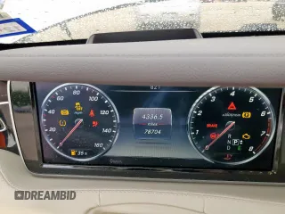 2016 Mercedes-Benz S 550 with VIN WDDXJ8FB4GA014562, listed as a Copart auction lot 65958535 with 78,704 mi miles and Salvage title. Bid and sale history available at DreamBid. Image 9.