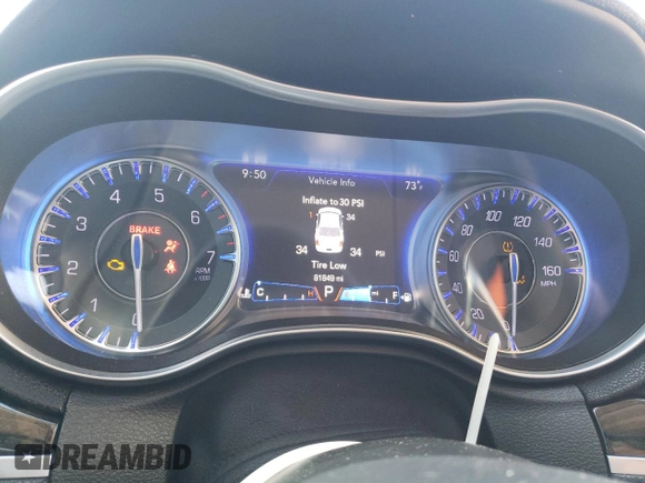 2016 Chrysler 300 with VIN 2C3CCAET5GH224307, listed as a Copart auction lot 85364674 with 81,849 mi miles and Salvage Title. Bid and sale history available at carsss.com. Image 9.
