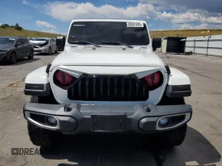 2020 Jeep Wrangler Unlimited Sahara with VIN 1C4HJXEN0LW161222, listed as a Copart auction lot 63681485 with 80,957 mi miles and Salvage title. Bid and sale history available at DreamBid. Image 5.