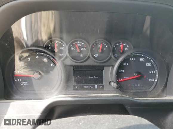 2020 Chevrolet Silverado 1500 Work Truck with VIN 1GCRWAEF8LZ334866, listed as a Copart auction lot 51625295 with 184,947 mi miles and Salvage Title. Bid and sale history available at DreamBid. Image 9.