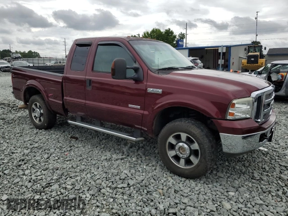 2006 Ford F-250 XL with VIN 1FTSX21P06ED33807, listed as a Copart auction lot 60924055 with 179,423 mi miles and Clean title. Bid and sale history available at DreamBid. Image 4.