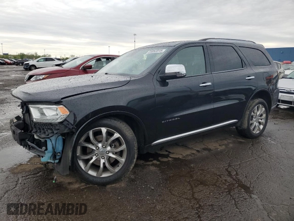 2016 Dodge Durango Citadel with VIN 1C4RDJEGXGC375331, listed as a Copart auction lot 55952015 with 220,700 mi miles and Clean title. Bid and sale history available at DreamBid. Image 1.