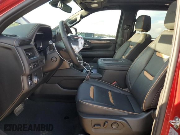 2023 GMC Yukon AT4 with VIN 1GKS2CKD7PR470556, listed as a Copart auction lot 51233645 with 30,735 mi miles and Salvage Title. Bid and sale history available at carsss.com. Image 7.