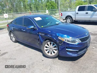 2018 Kia Optima LX with VIN 5XXGT4L37JG254419, listed as a IAAI auction lot 42065713 with 155,868 mi miles and . Bid and sale history available at carsss.com. Image 1.