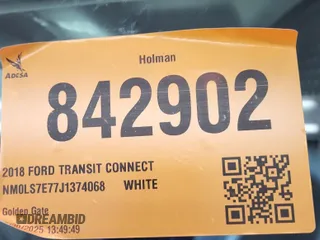 2018 Ford Transit Connect XL with VIN NM0LS7E77J1374068, listed as a IAAI auction lot 42714229 with 85,616 mi miles and . Bid and sale history available at DreamBid. Image 21.