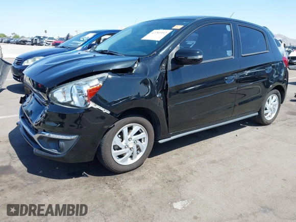 2017 Mitsubishi Mirage SE z VIN ML32A4HJ5HH008640, wystawiony jako IAAI lot #42281992 z przebiegiem 58 254 mil mil oraz . Historia ofert i sprzedaży dostępna na DreamBid. Obrazek 2.