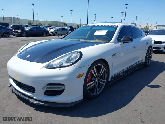2011 Porsche Panamera Turbo with VIN WP0AC2A7XBL091024, listed as a IAAI auction lot 41841471 with 64,722 mi miles. Bid and sale history available at carsss.com. Image 19.