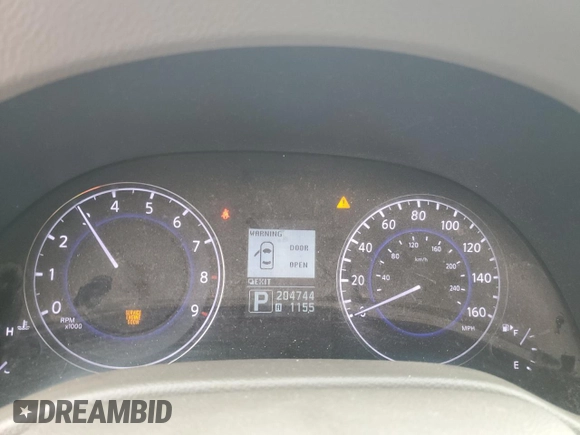 2015 Infiniti Q40 with VIN JN1CV6AR1FM521697, listed as a Copart auction lot 72340214 with 204,744 mi miles and Salvage Title. Bid and sale history available at carsss.com. Image 9.
