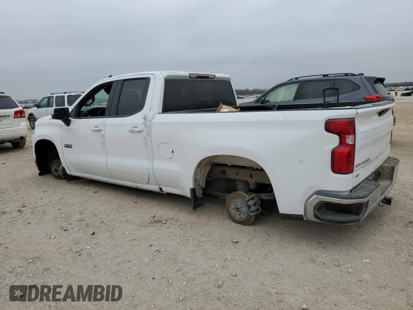 2021 Chevrolet Silverado 1500 LT with VIN 1GCRWCEK9MZ372164, listed as a Copart auction lot 44400145 with Not Provided miles and Clean Title. Bid and sale history available at DreamBid. Image 2.