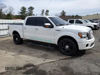 2011 Ford F-150 Lariat with VIN 1FTFW1E61BFA46657, listed as a Copart auction lot 49065675 with 195,338 mi miles and Clean Title. Bid and sale history available at carsss.com. Image 4.