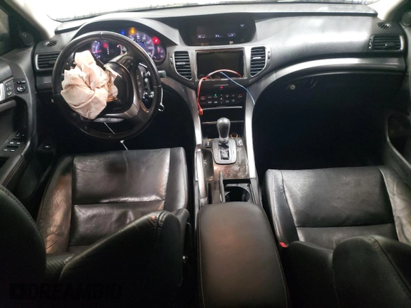 2014 Acura TSX with VIN JH4CU2F46EC000077, listed as a Copart auction lot 45872595 with 121,884 mi miles and Salvage title. Bid and sale history available at DreamBid. Image 8.