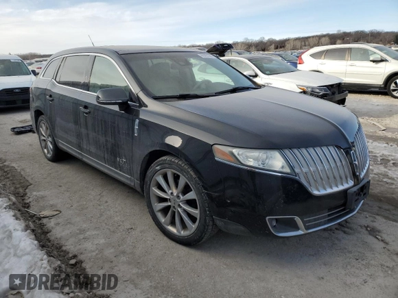 2010 Lincoln MKT EcoBoost with VIN 2LMHJ5AT9ABJ19834, listed as a Copart auction lot 89261885 with 145,932 mi miles and Salvage Title. Bid and sale history available at DreamBid. Image 4.