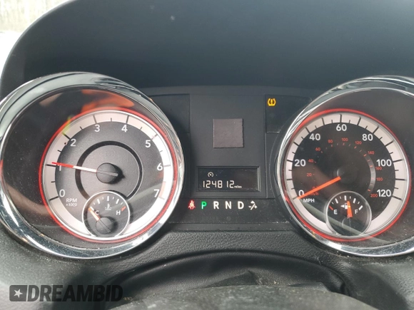 2018 Dodge Grand Caravan SXT with VIN 2C4RDGCG7JR307363, listed as a Copart auction lot 51110115 with 124,812 mi miles and Salvage Title. Bid and sale history available at DreamBid. Image 9.