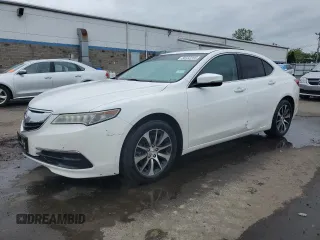 2015 Acura TLX with VIN 19UUB1F33FA028060, listed as a Copart auction lot 58332205 with 169,662 mi miles and Salvage title. Bid and sale history available at DreamBid. Image 1.