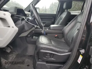 2020 Land Rover Defender HSE with VIN SALE9EEU6L2025605, listed as a Copart auction lot 50646375 with 37,846 mi miles and Salvage title. Bid and sale history available at DreamBid. Image 7.