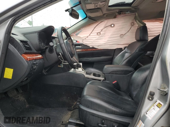 2011 Subaru Outback Limited Power Moon with VIN 4S4BRDKC1B2326972, listed as a Copart auction lot 57434815 with 319,686 mi miles and Salvage title. Bid and sale history available at DreamBid. Image 7.