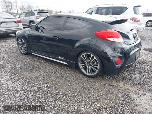 2016 Hyundai Veloster Turbo with VIN KMHTC6AE9GU268920, listed as a IAAI auction lot 42007242 with 188,086 mi miles and . Bid and sale history available at DreamBid. Image 3.