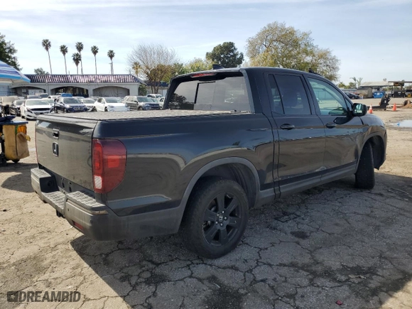 2018 Honda Ridgeline Black Edition with VIN 5FPYK3F83JB002704, listed as a Copart auction lot 45208825 with 90,103 mi miles and Salvage Title. Bid and sale history available at carsss.com. Image 3.