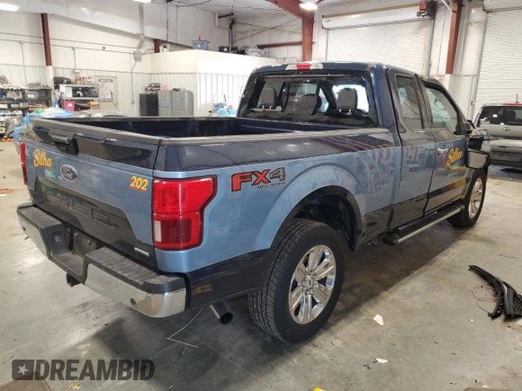 2020 Ford F-150 XL with VIN 1FTFX1E45LFA35528, listed as a Copart auction lot 51899915 with 58,736 mi miles and Salvage Title. Bid and sale history available at carsss.com. Image 3.