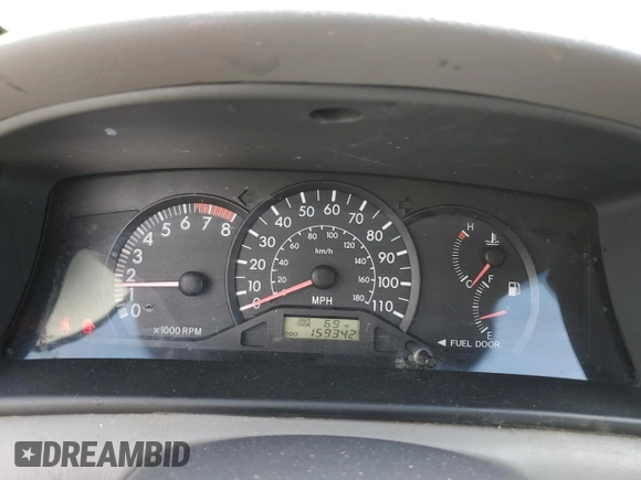 2004 Toyota Corolla CE with VIN 1NXBR32E24Z304630, listed as a Copart auction lot 56043555 with 159,342 mi miles and Salvage Title. Bid and sale history available at DreamBid. Image 9.