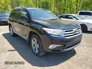 2012 Toyota Highlander Limited with VIN 5TDDK3EH6CS108586, listed as a Copart auction lot 58591815 with 290,496 mi miles and Clean title. Bid and sale history available at DreamBid. Image 4.